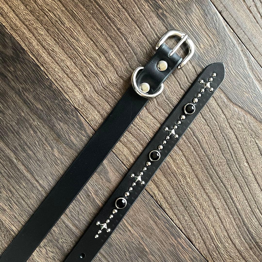 ナローロングベルト　シルバー　牛ヌメ　exca HTC CALEE ナローロングベルト シルバー 牛ヌメ exca HTC CALEE