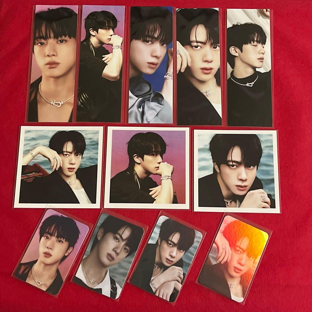 BTS ロングステッカー・正方形両面フォト・ホログラム両面フォトカード