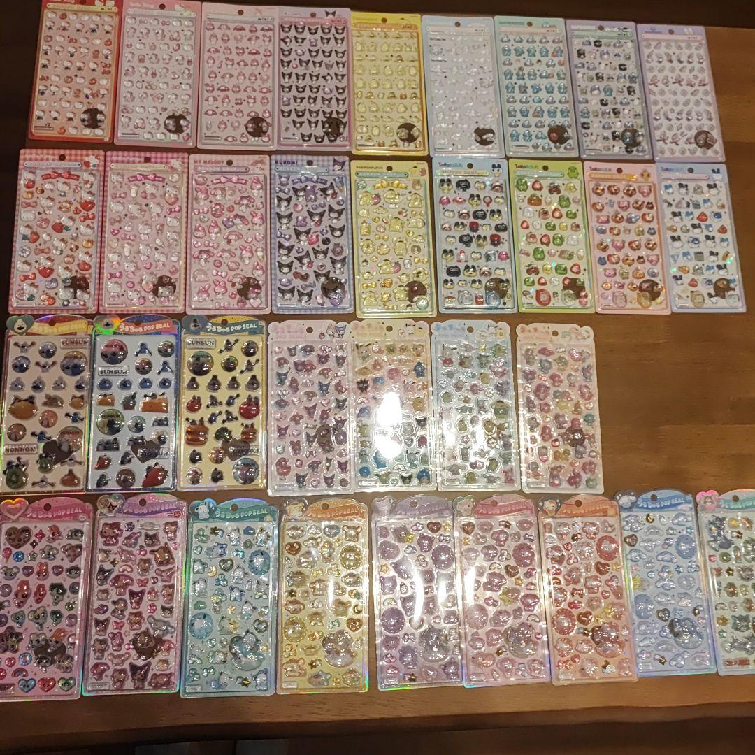 ボンボンドロップ＆ボンボンドロップミニ＆うるちゅるetc　国内正規品シールセット