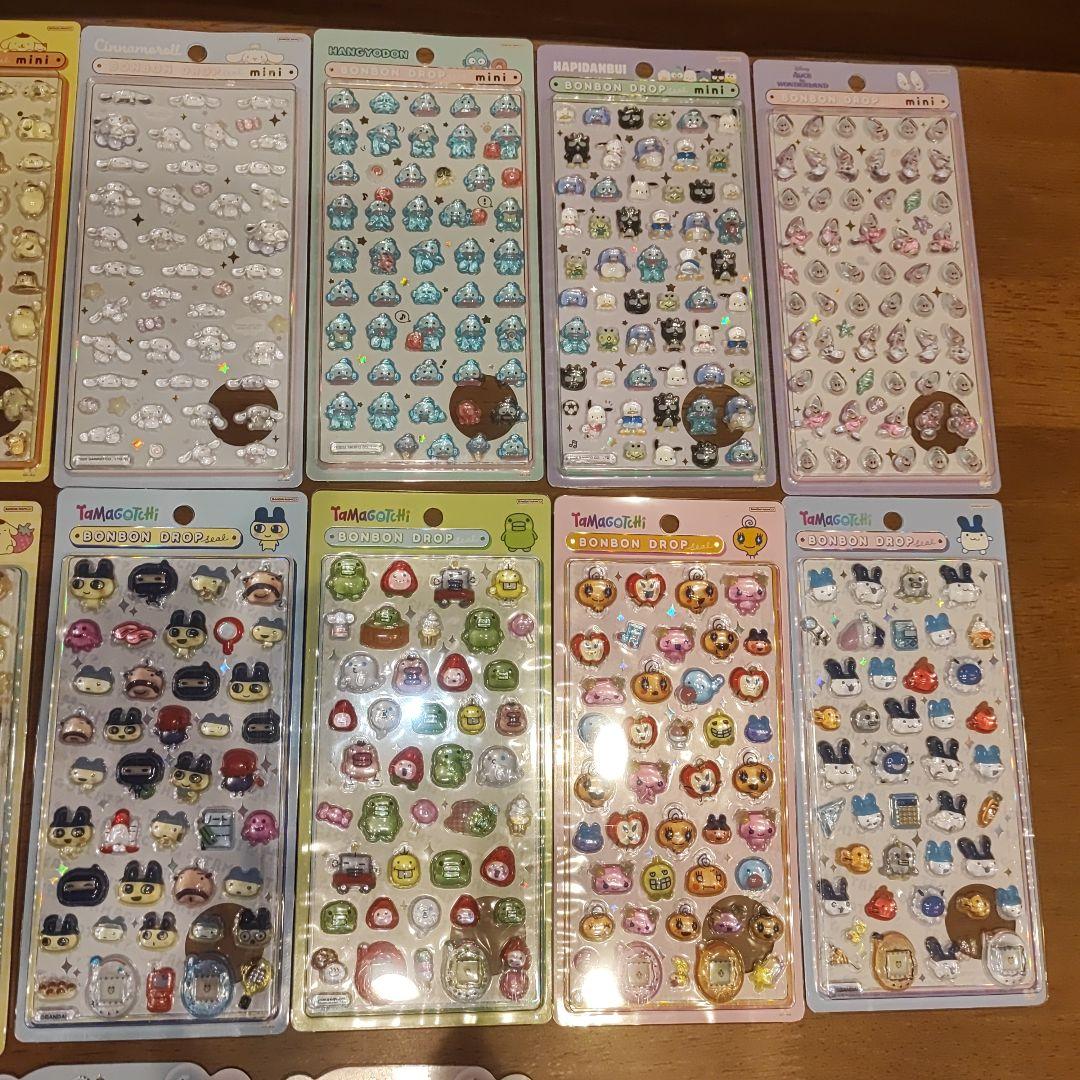 ボンボンドロップ＆ボンボンドロップミニ＆うるちゅるetc　国内正規品シールセット