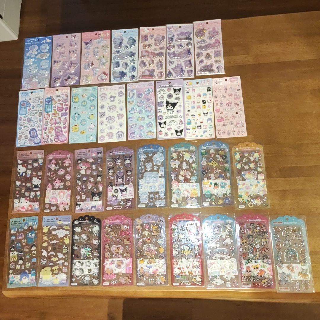 ボンボンドロップ＆ボンボンドロップミニ＆うるちゅるetc　国内正規品シールセット