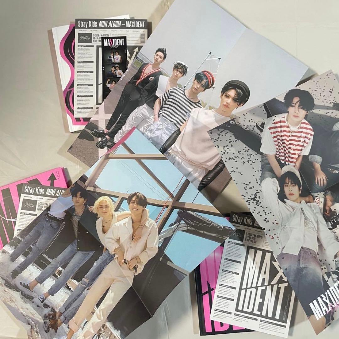 StrayKids アルバム まとめ売り③ トレカ ポスター チェックインマイル