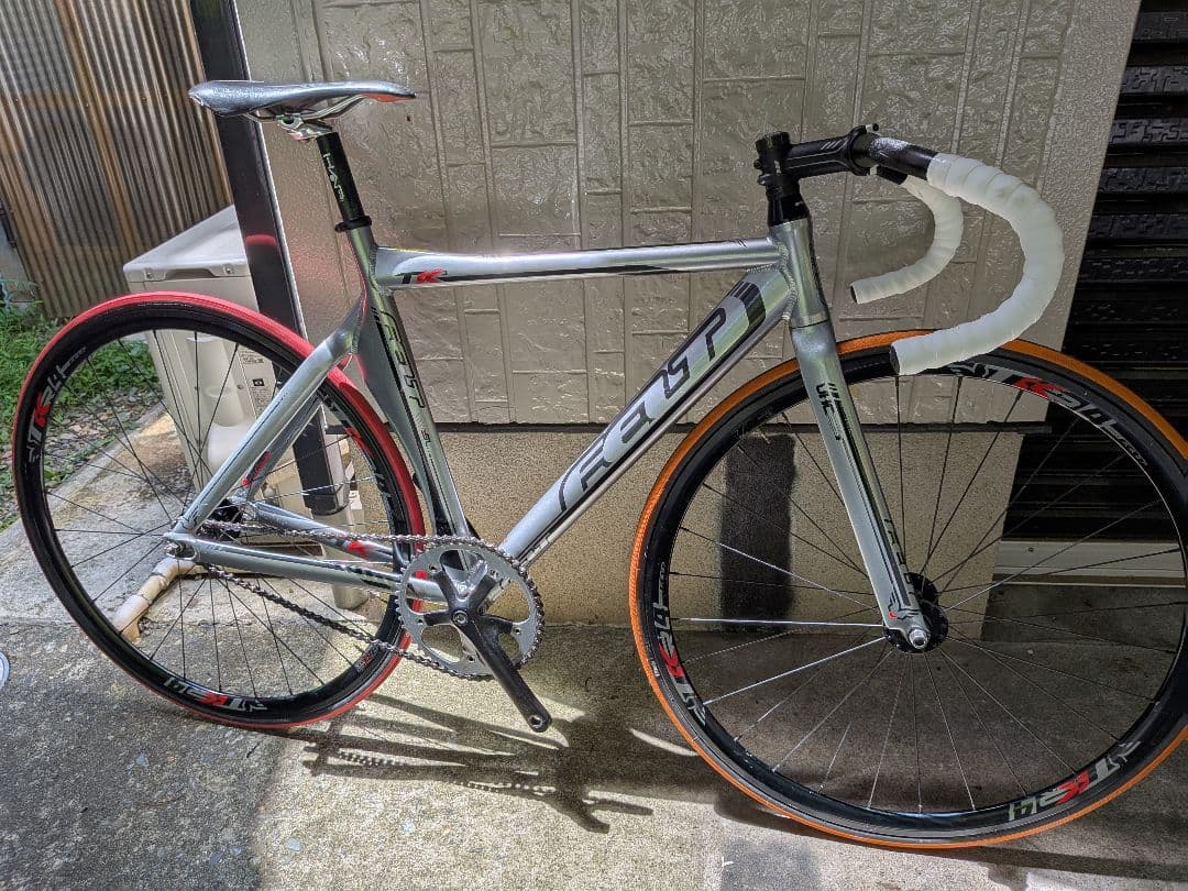 フェルト　ピスト　トラックレーサー Yahoo!オークション - フェルトトラックレーサーフレームセット FELT T