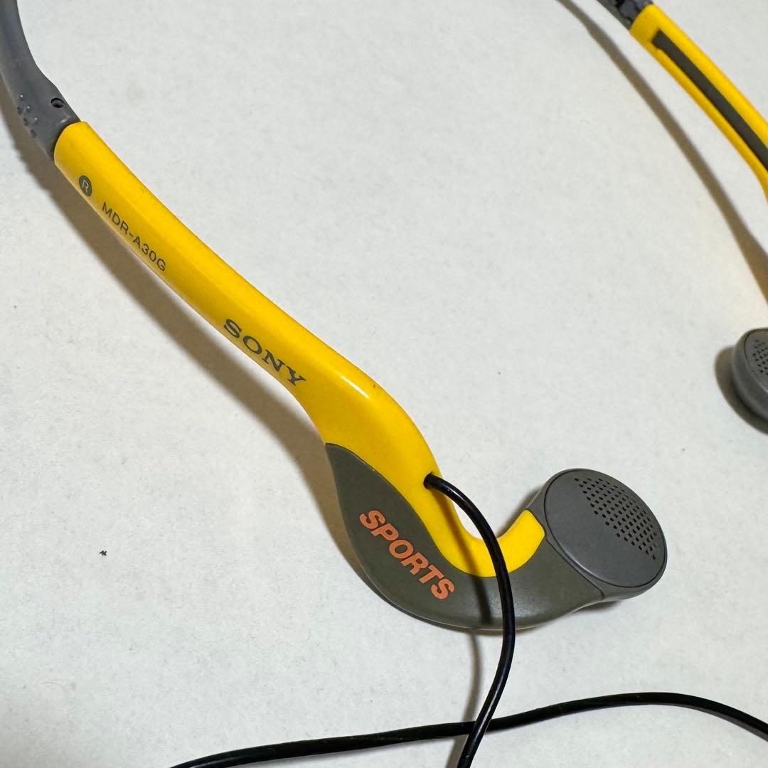 Sony Sportsソニースポーツ イヤホン MDR-A30G ジャンク - メルカリ