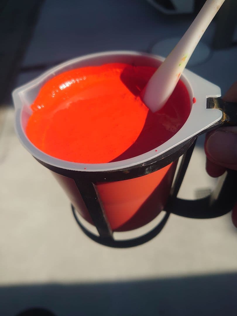 3コートパール【キャリパー用塗料セット】レクサスオレンジ☆2液