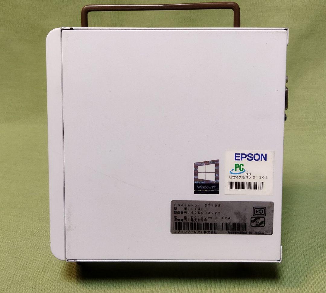エプソン エンデバー ST40E SSD256GB Windows11 ミニPC - メルカリ