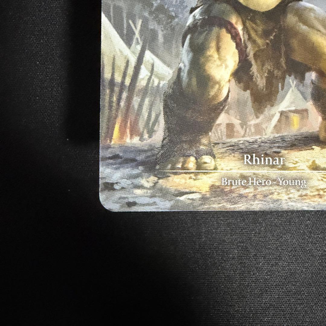 FaB Rhinar (EN,Marvel) - メルカリ