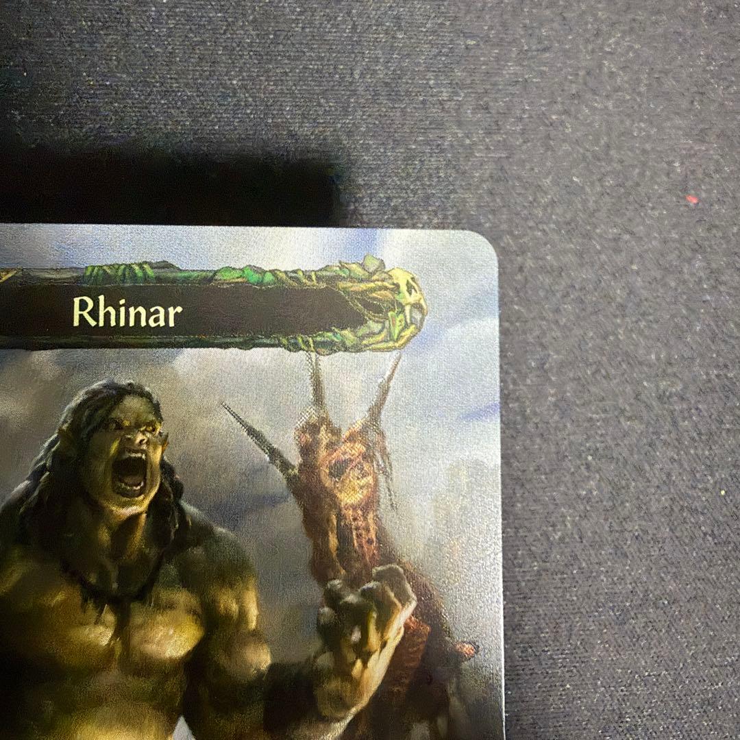FaB Rhinar (EN,Marvel) - メルカリ