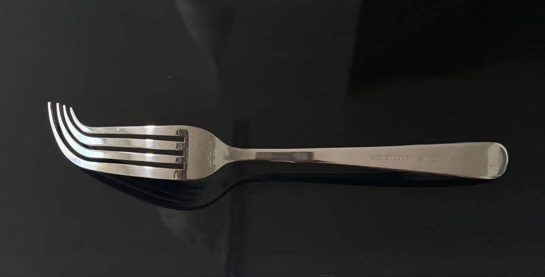 【非売品・未使用品】福田繁雄　デザイン アート カトラリー フォーク