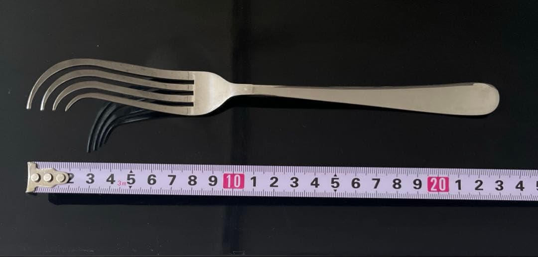 【非売品・未使用品】福田繁雄　デザイン アート カトラリー フォーク
