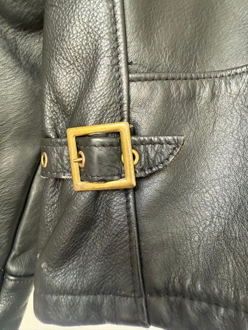 極上品 Schott ショット レザージャケット 38 90s ヴィンテージ 黒