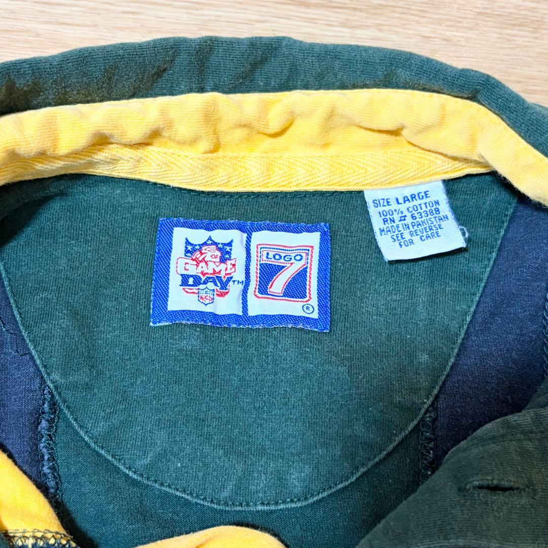 NFL Green Bay Packers ラガーシャツ Lサイズ - メルカリ