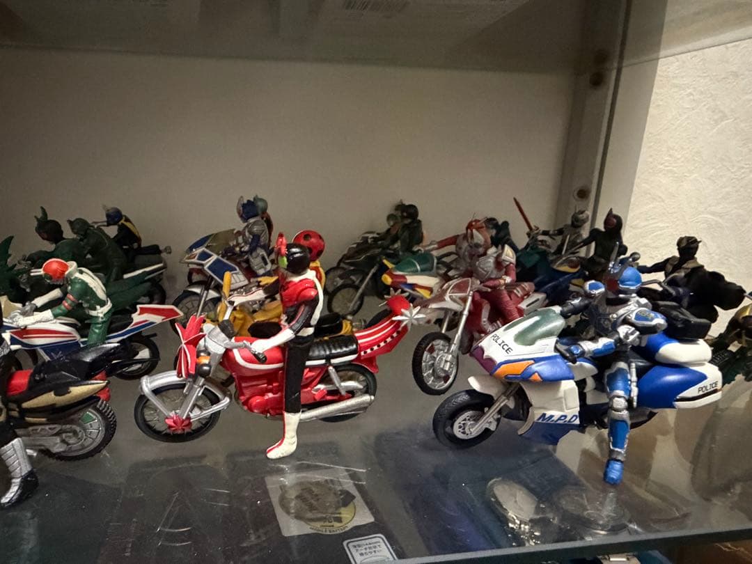 仮面ライダー バイクフィギュア 昭和ライダー〜平成初期ライダー