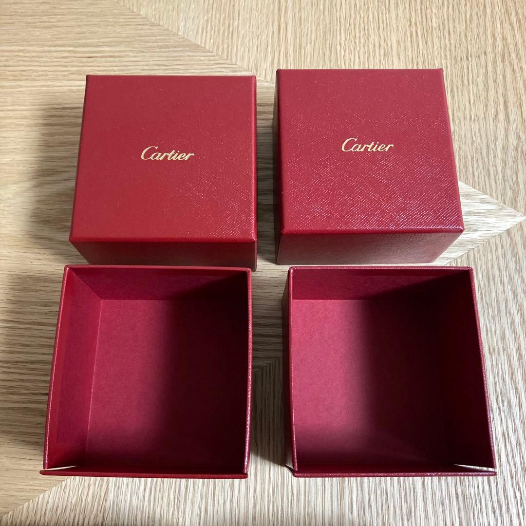 新品】Cartier 指輪入れ 赤いジュエリーボックス 小物入れ スエード