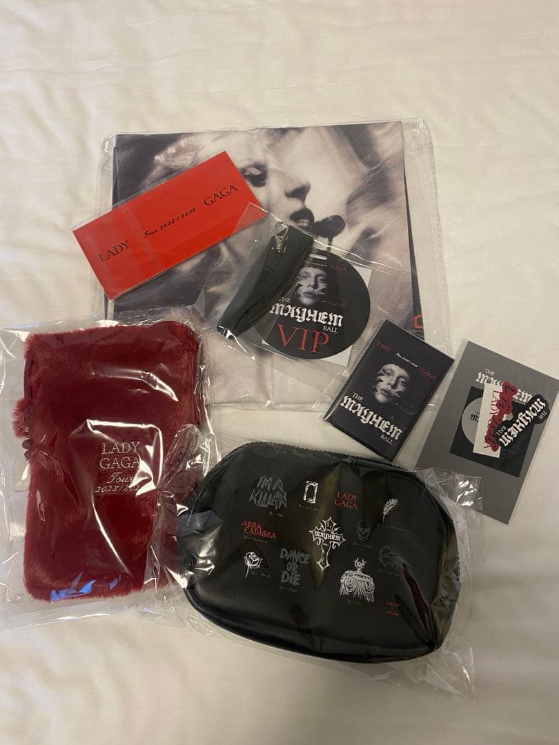 Lady Gaga The MAYHEM Ball VIP GOLD 一式