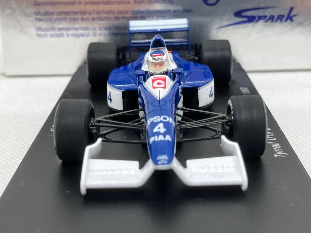 ☆1/43☆ティレル 019☆J.アレジ☆1990 モナコGP 2位☆スパーク