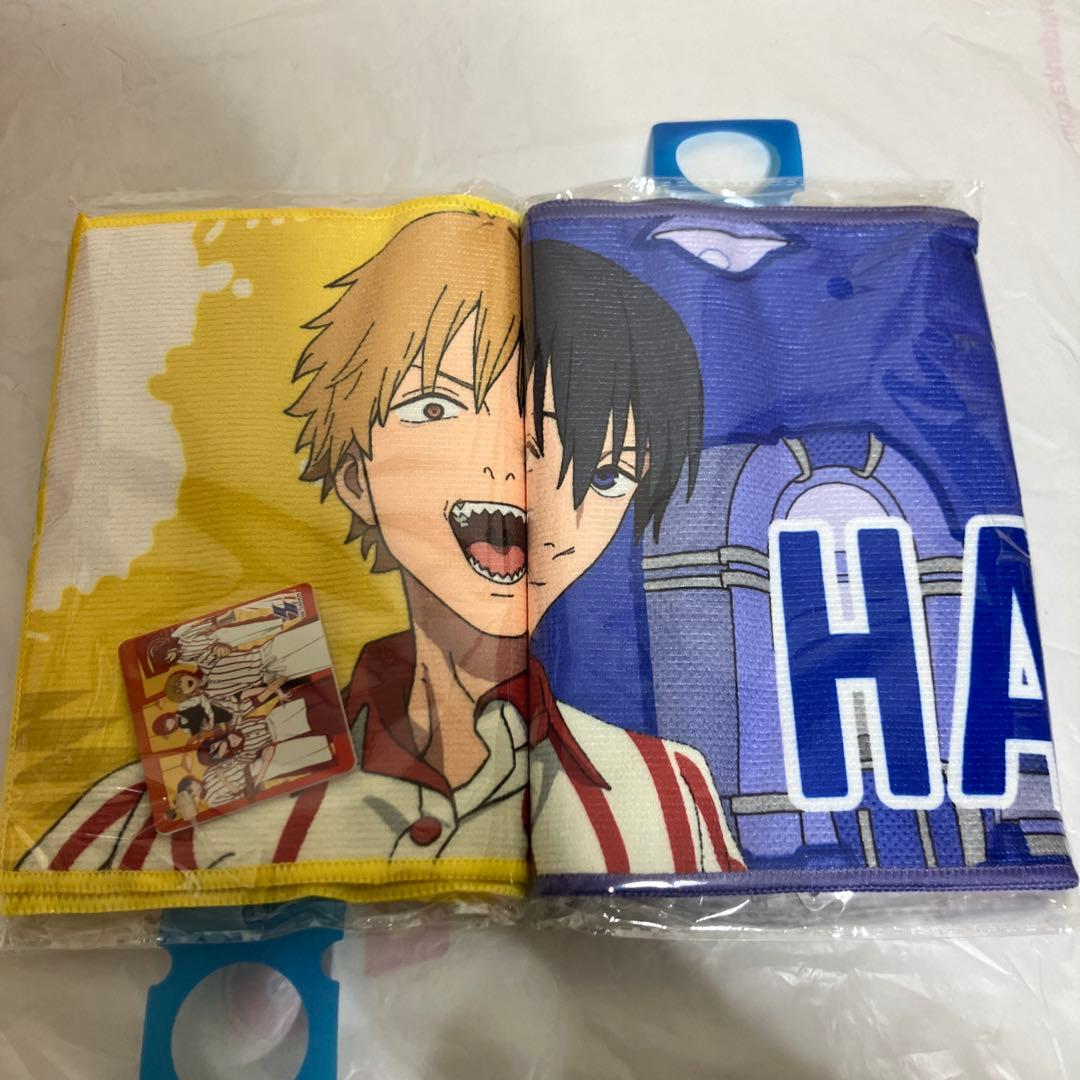 ラウンドワン限定　チェンソーマン　マフラータオル 6枚