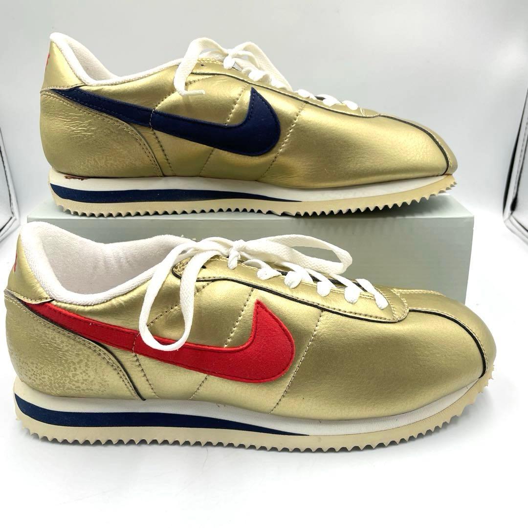良品✨NIKE コルテッツ　ゴールド　レザー　オリンピックモデル　28.5cm