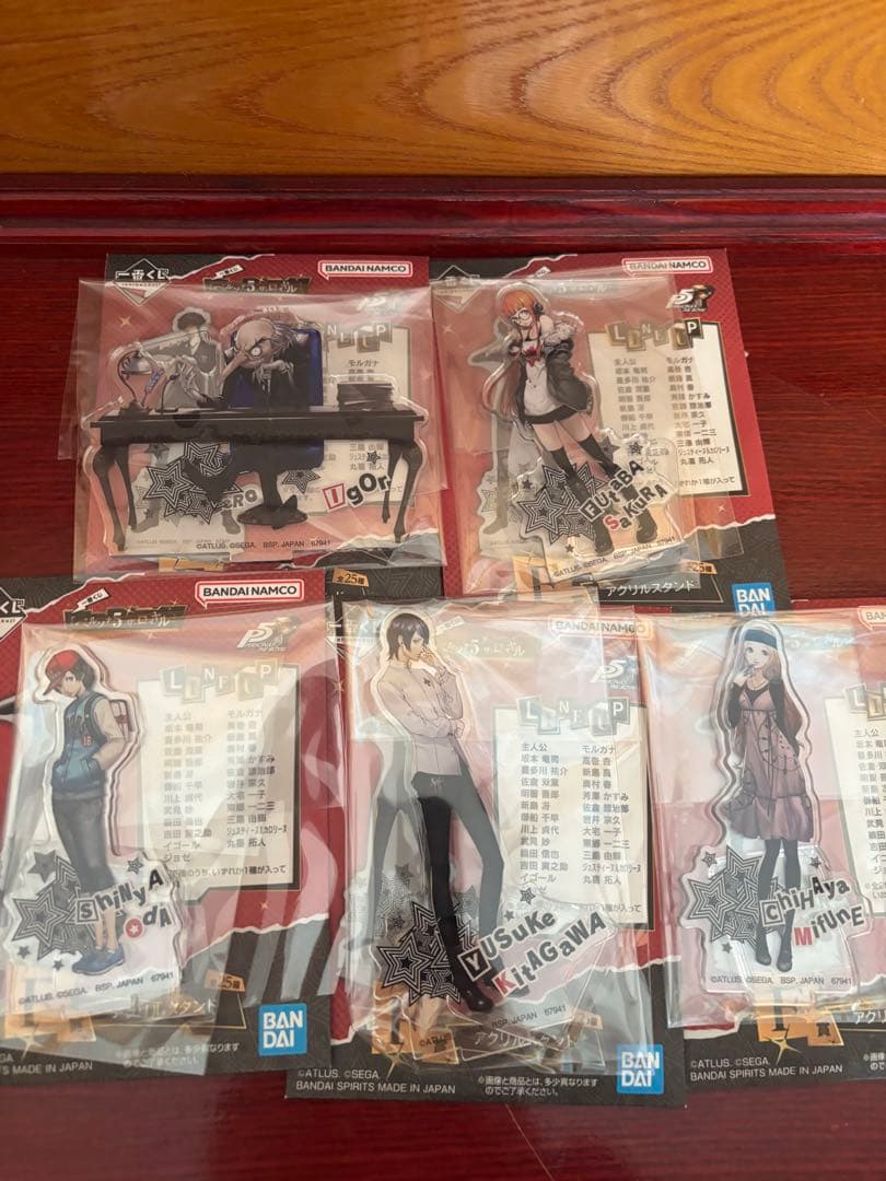 一番くじ 『ペルソナ５ ザ・ロイヤル』　ラストワン賞 下位賞おまけ付き