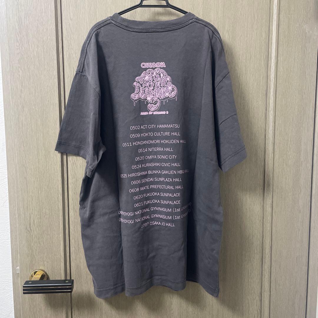ちゃんみな　AREA OF DIAMOND3 ツアーTシャツ M ブラック