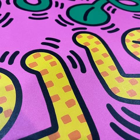 額装品/Tree of Life 1985 キース ヘリング/アートポスター - メルカリ