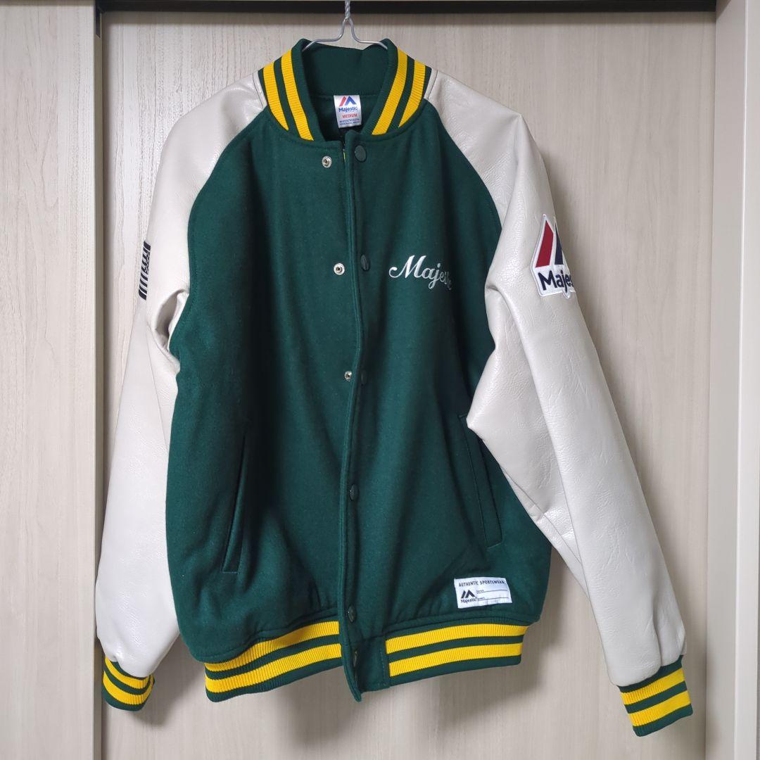 Majestic スタジアムジャケット 楽天市場】マジェスティック Majestic スタジアムジャンパー