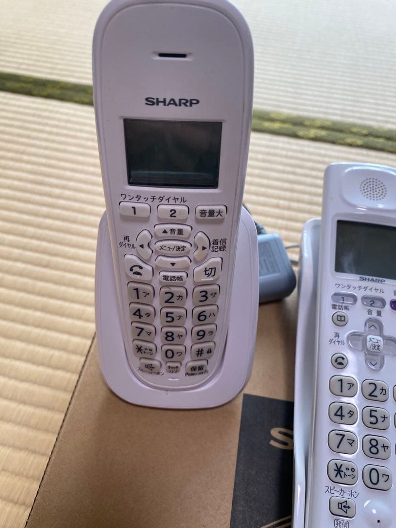SHARP コードレス電話機 【未使用】 JD-G56CL - メルカリ