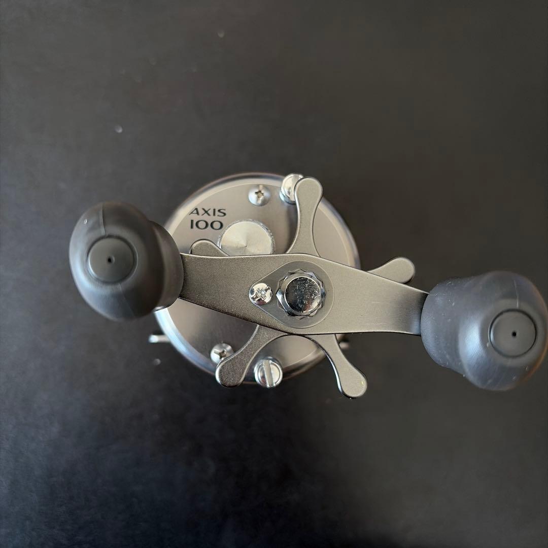 美品】Shimano AXIS 100 ベイトリール 渓流 バス トラウト