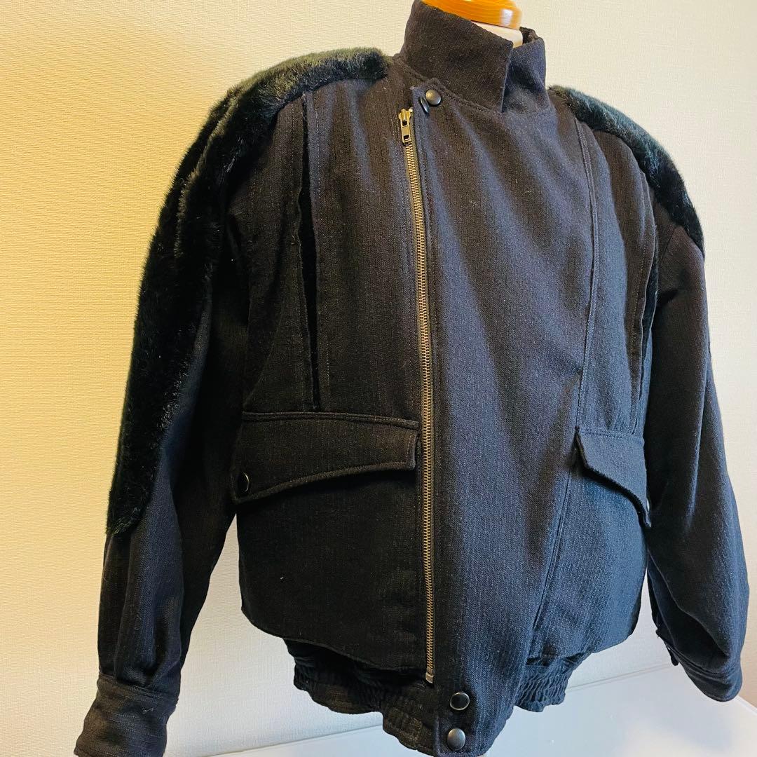 激レア アーストンボラージュ コーシンサトー ボア ブルゾン Mサイズ