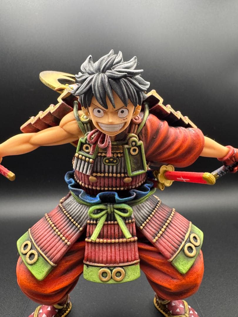 G*o様 【リペイント】一番くじ ワンピース 鎧武装 B賞 フィギュア おまけ付