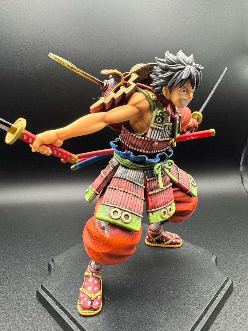 G*o様 【リペイント】一番くじ ワンピース 鎧武装 B賞 フィギュア おまけ付