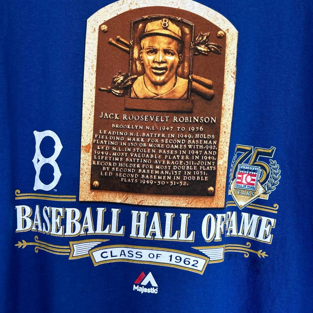 ジャッキーロビンソン マリアノリベラ Tシャツ ドジャース マジェスティック