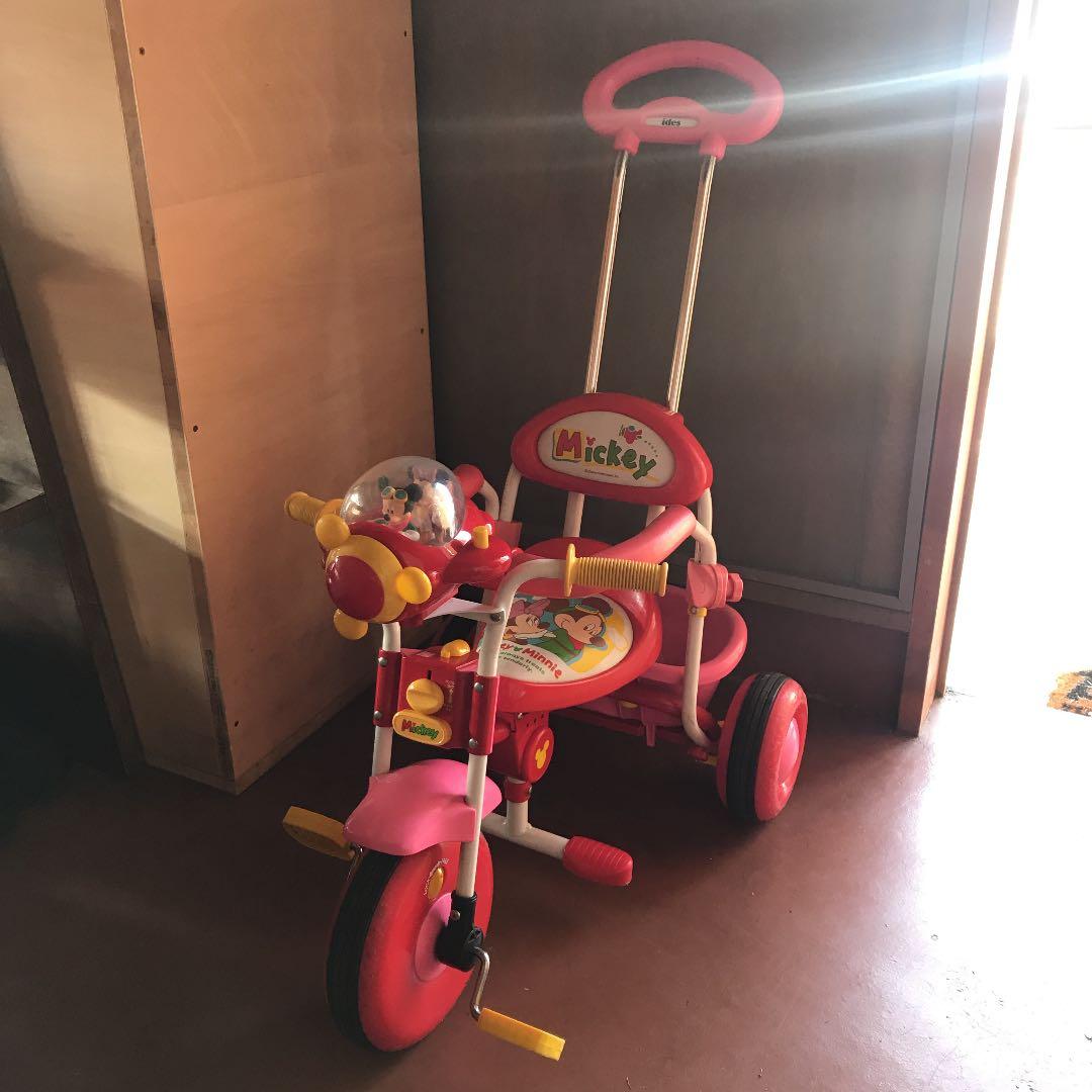 アイデス 三輪車 ides ミッキーマウス ミニーマウス 小さな世界