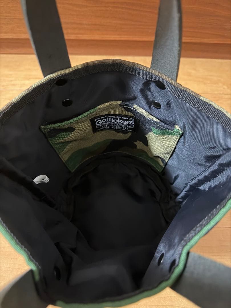 ゴルフィッカーズ golfickers カートバッグ カートバック カモ 美の