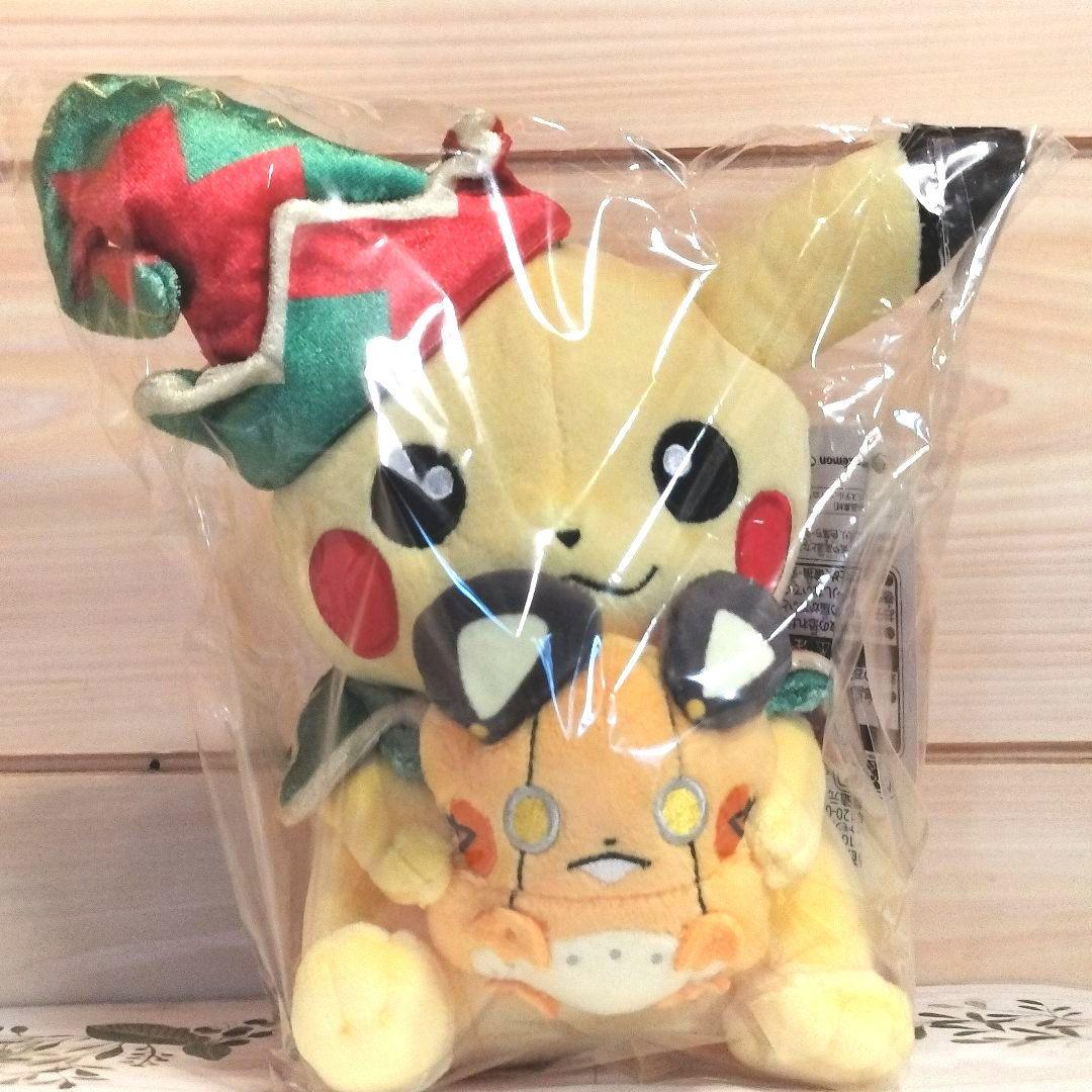 ポケモンセンター トイファクトリー クリスマス ピカチュウ デデンネ
