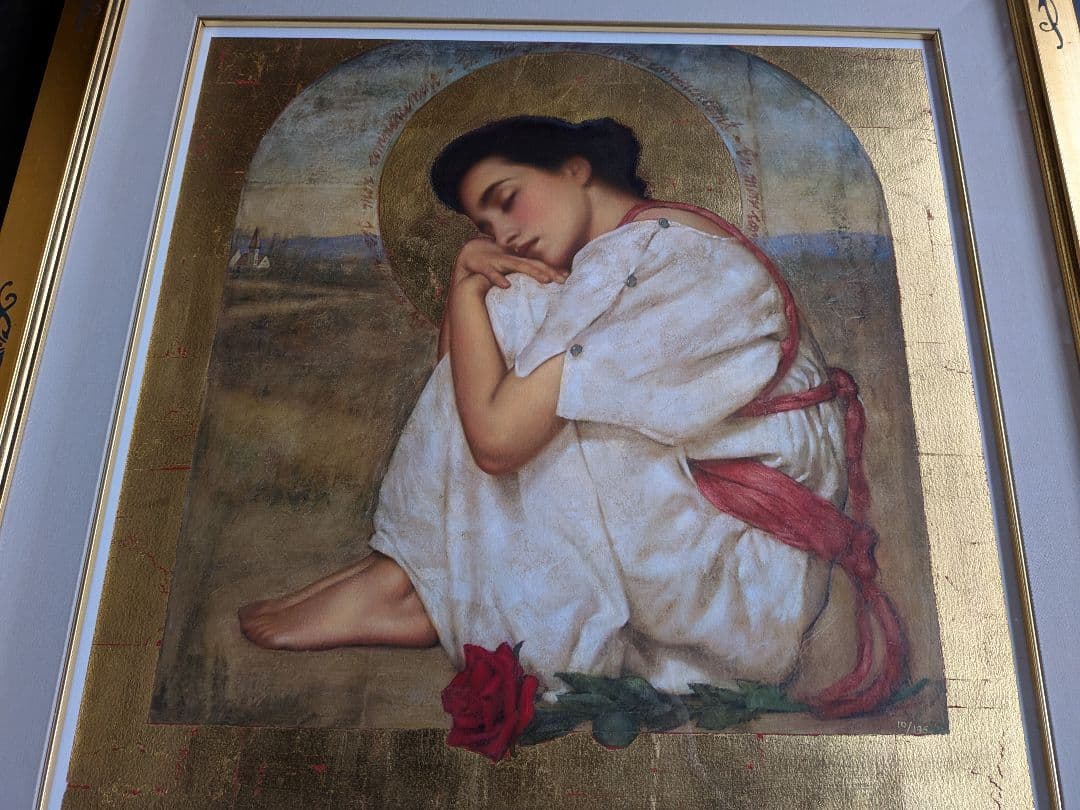 88センチ！魂の始まりを宿す美しき女性　リチャード・フランクリン　証明書付