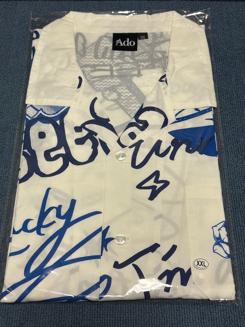 XLLサイズ オープンカラーシャツ　Ado 5th ポップアップストア　5周年