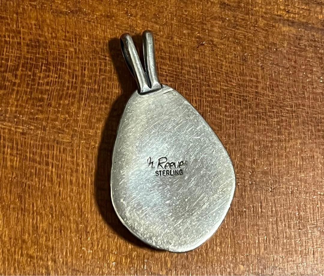 故ゲーリーリーブス ターコイズペンダント インディアンジュエリー