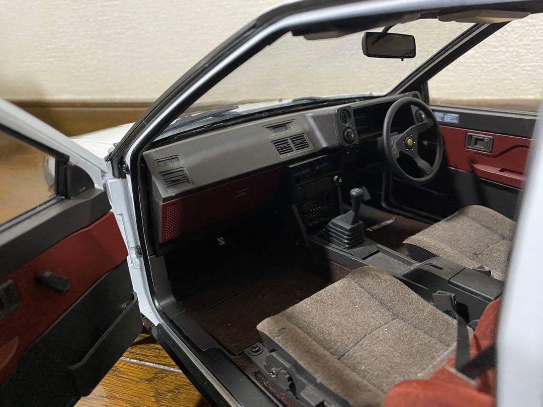 ジャンク！ 1/8 トヨタ スプリンタートレノ AE86 頭文字D ミニカー