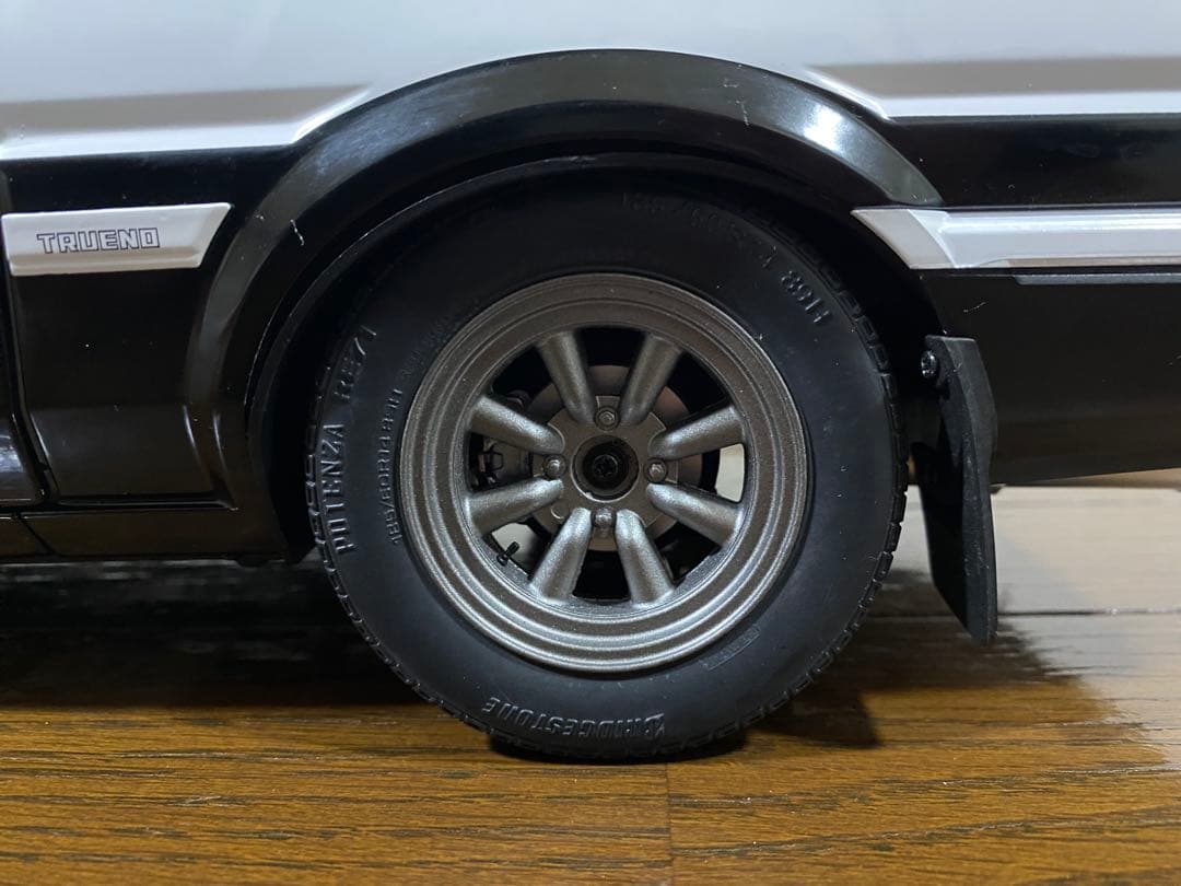 ジャンク！ 1/8 トヨタ スプリンタートレノ AE86 頭文字D ミニカー
