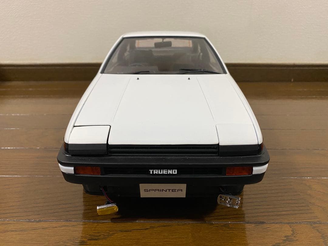 ジャンク！ 1/8 トヨタ スプリンタートレノ AE86 頭文字D ミニカー