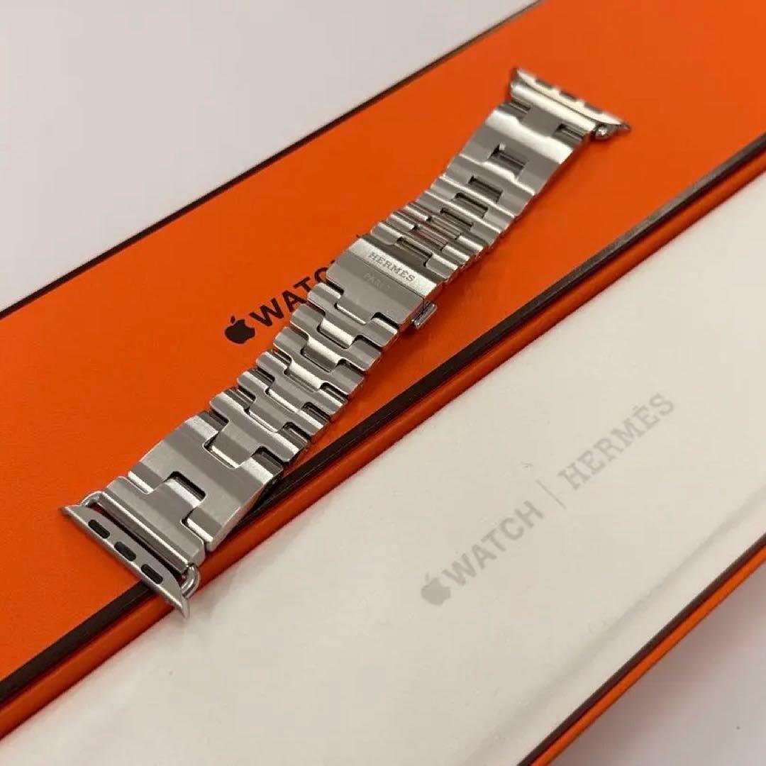 Apple Watch HERMES グランH 46mm M サティネ - メルカリ