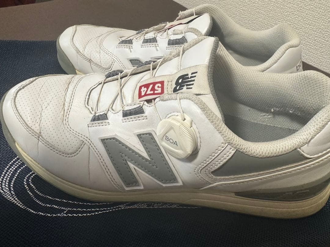 New Balance 574 ゴルフシューズ 27.5cm ニューバランス