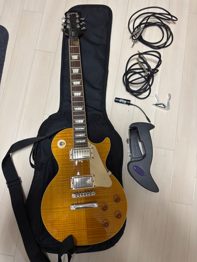 値引き中_Epiphone LP Standard plus topおまけ多数