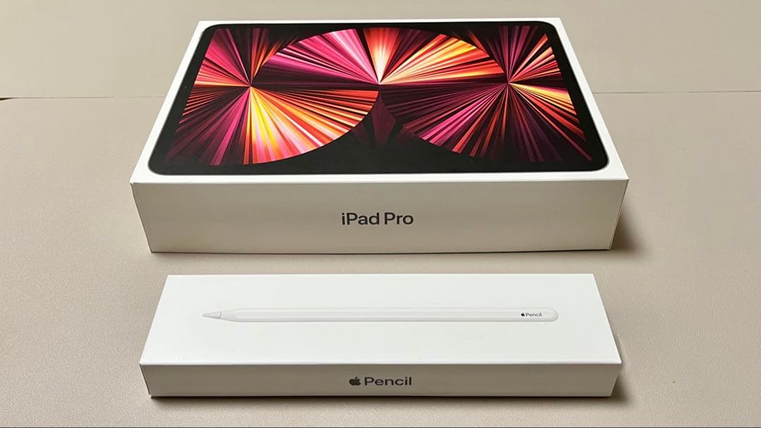 iPad Pro 11インチ m1第3世代本体 + Apple pencil Ⅱ - メルカリ
