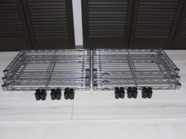  ERECTA ワイヤーシェルフ6枚 スリーブ付 60cm×35ｃｍ ERECTA ワイヤーシェルフ6枚 スリーブ付 60cm×35cm 楽天市場】【26
