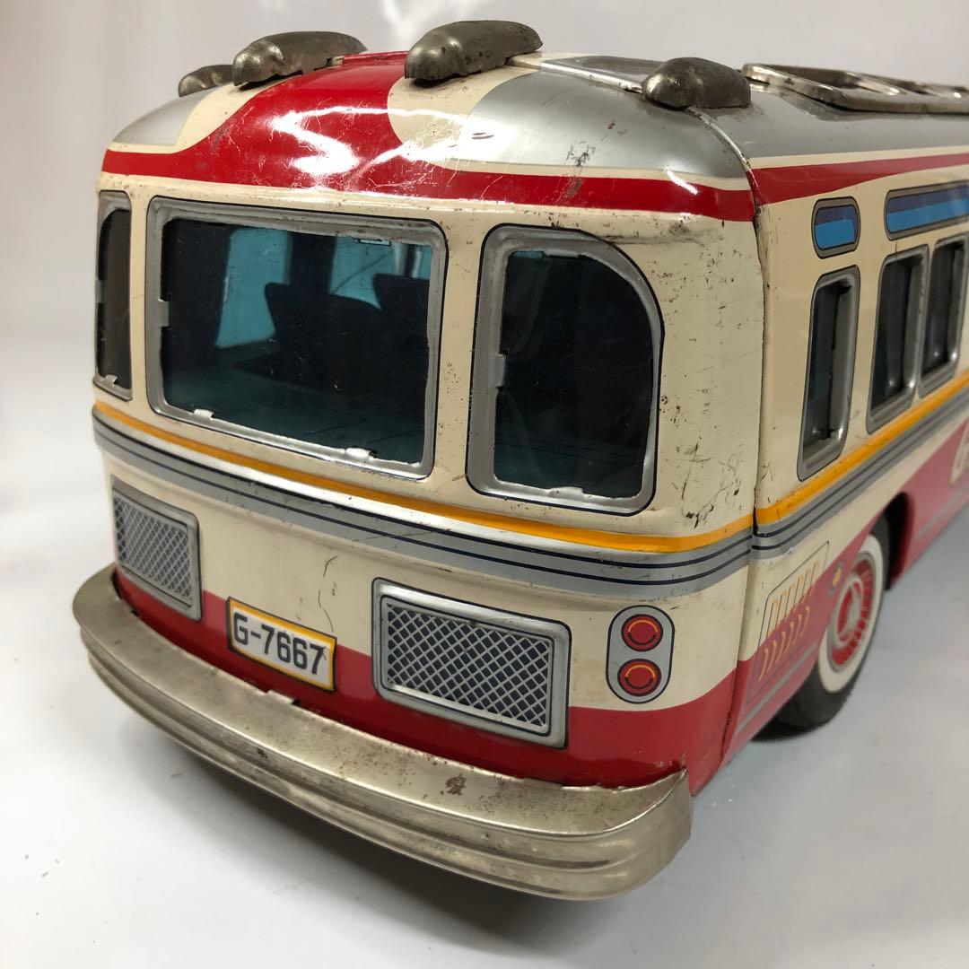 米澤玩具 ヨネザワ ブリキ製 GIANT BUS ジャイアントバス 全長約57