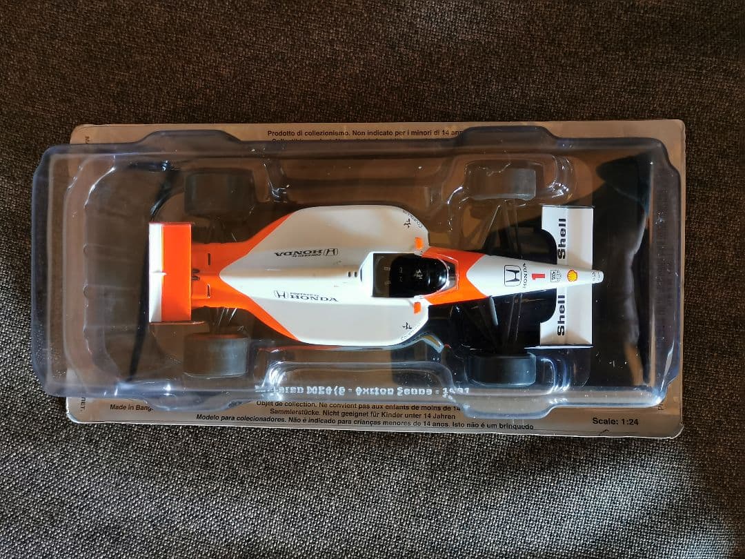 マクラーレン MP4/6 セナ 1991 日本未発売 ビッグスケールF1 - メルカリ