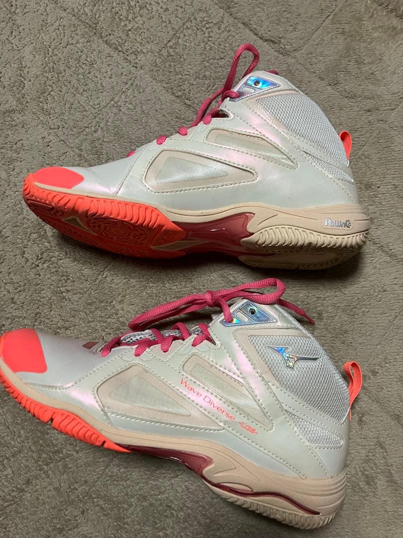 ミズノダンスシューズウエーブダイバース LG5 Ltd 23.5cm 2E