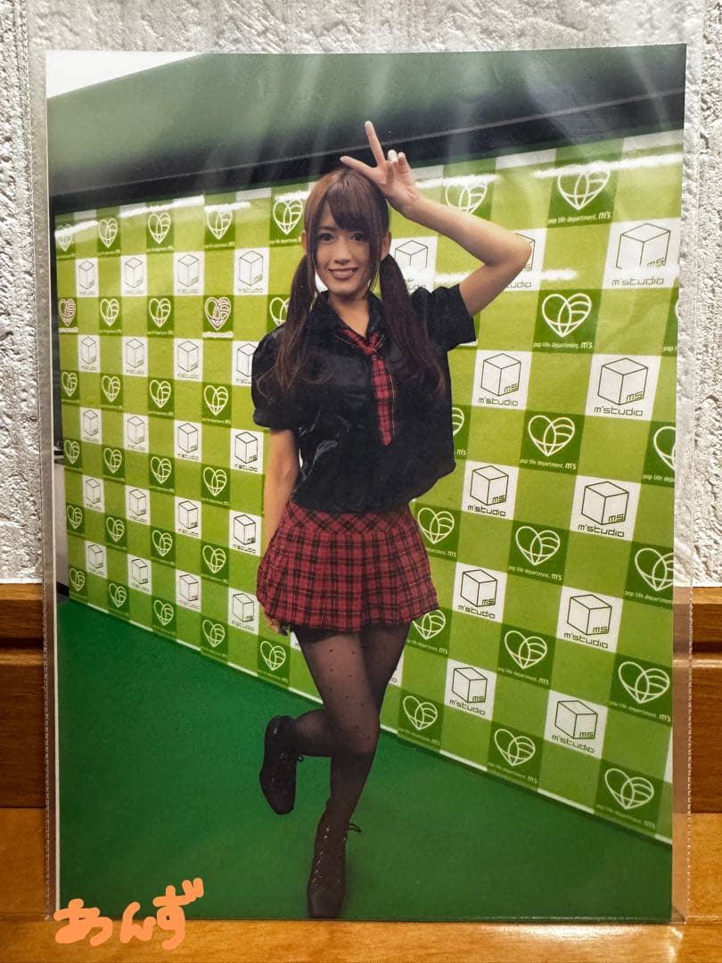 ※レア 希島あいり着用衣類 サイン入り色紙 写真＆チェキ